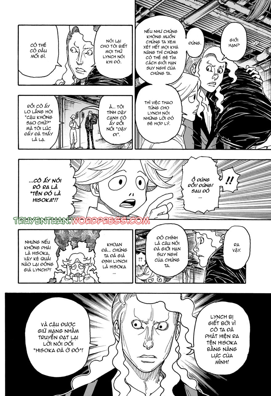 Hunter x Hunter Chap 406 - Next Chap 407