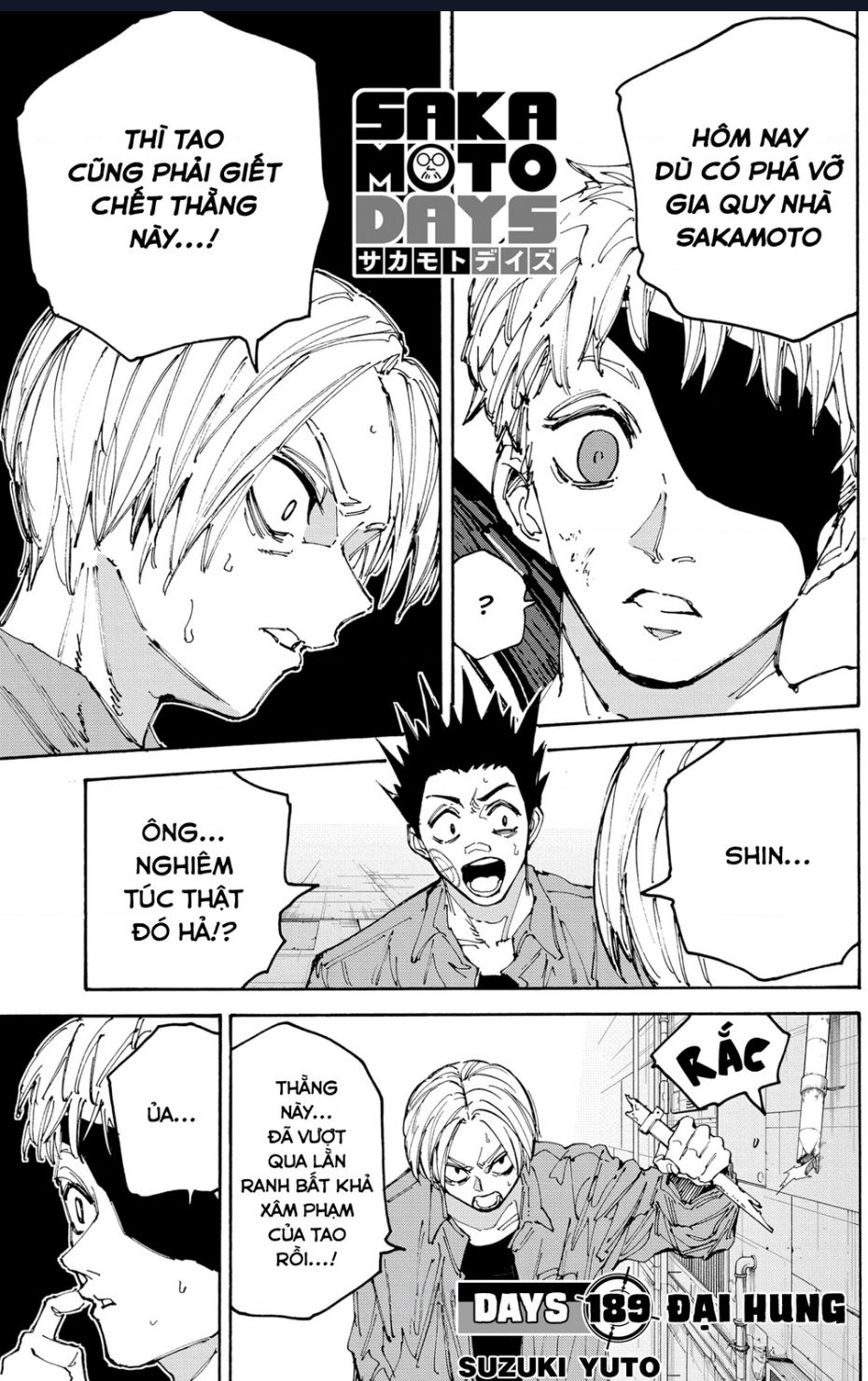 Sakamoto Days Chap 189 - Next Chap 190