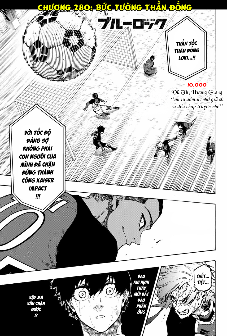 Thiên Tài Bóng Đá, Tiền Đạo Số 1 Chap 280 - Next Chap 281