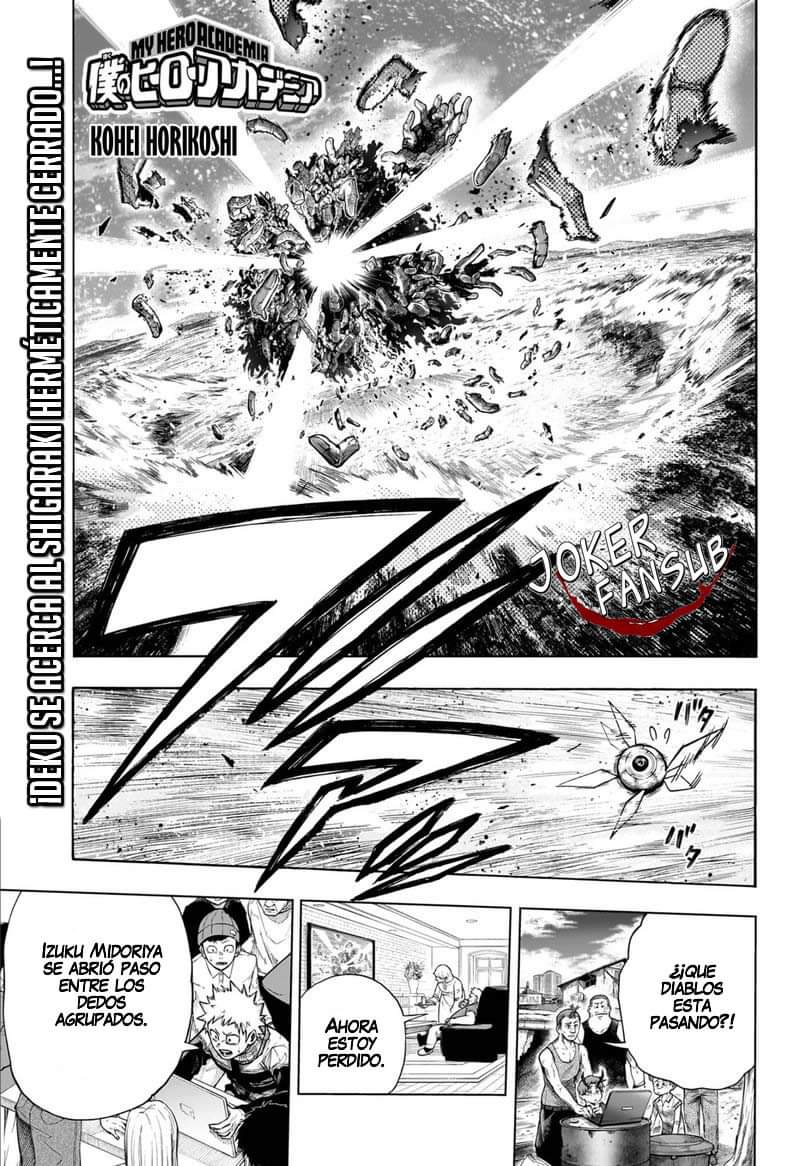 Boku no Hero Academia Chap 417 - Next Chap 418