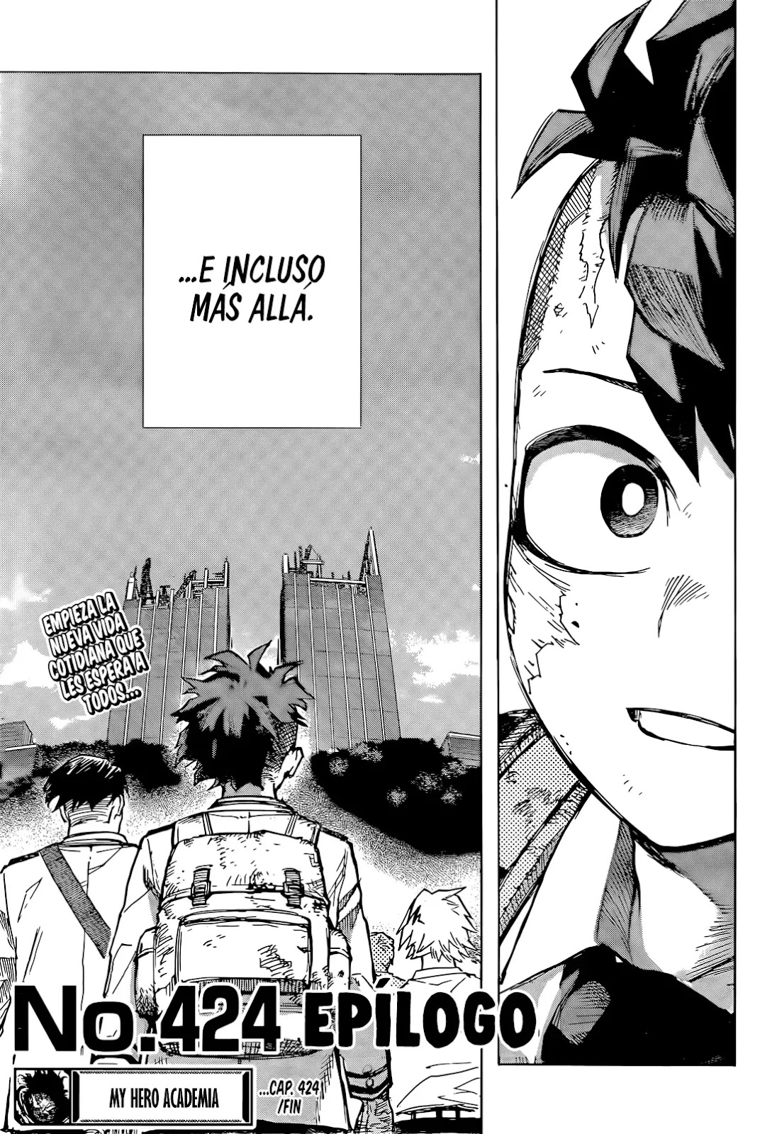 Boku no Hero Academia Chap 424 - Next Chap 425