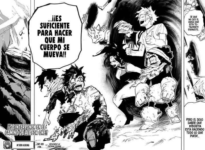 Boku no Hero Academia Chap 420 - Next Chap 421