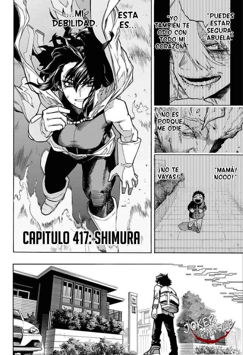 Boku no Hero Academia Chap 417 - Next Chap 418
