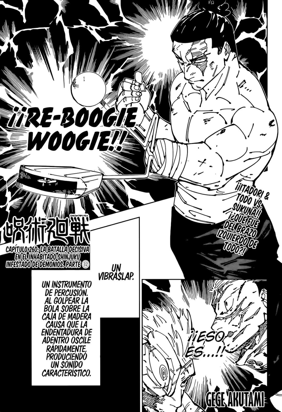 Jujutsu Kaisen Chap 260 - Next Chap 261